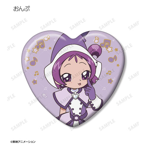 『おジャ魔女どれみ ドッカ~ン!』描き下ろし 魔女界へ行くどれみたちver. トレーディングハート型缶バッジ(単位/BOX)【202509再販】